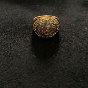 Gold Pinky Ring